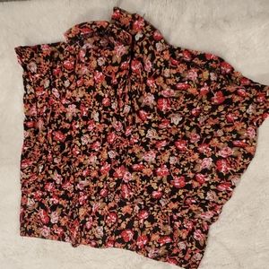 lunatik floral shorts size small